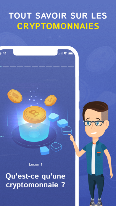 Screenshot #1 pour Crypto-monnaie: Cours de base
