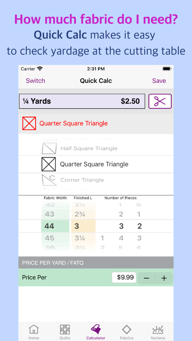 QuiltSandwich Screenshot