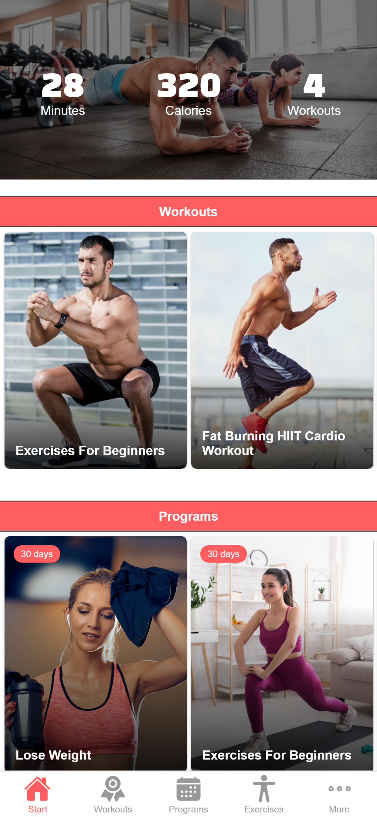 Korte Workouts
