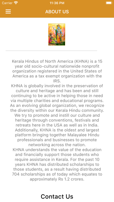 Screenshot #2 pour Kerala Hindus of North America