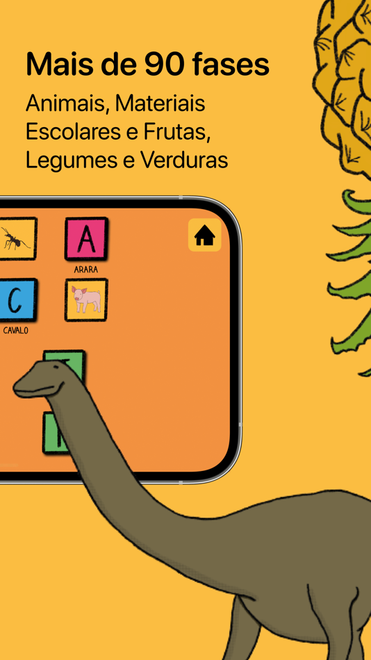 #2. Alfabrincando (iOS) 由: Fernanda Castro