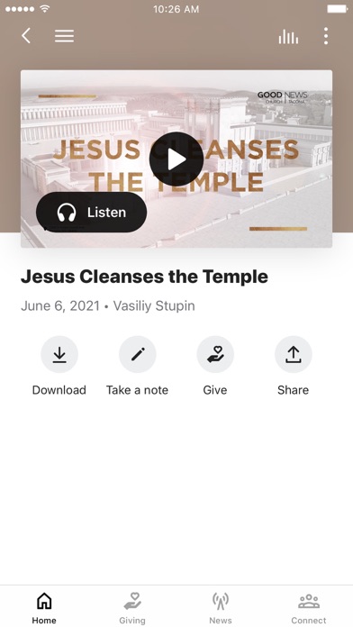 Screenshot 3 of Good News Church Tacoma App