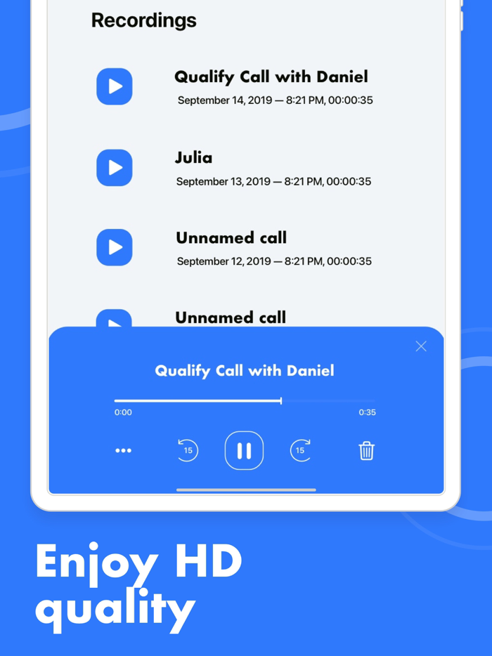 Phone Call Recorder and Listen