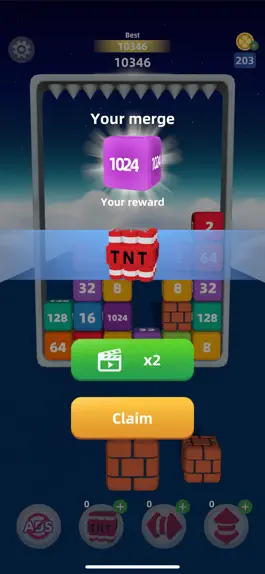 Game screenshot 2048 Pop 3D apk