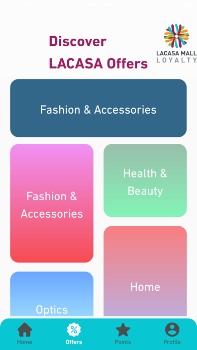 Lacasa Mall Loyalty Screenshot