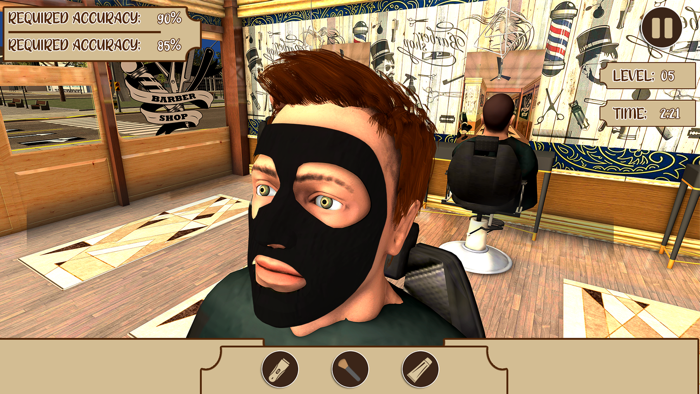 Hair Saloon Barber Shop Games