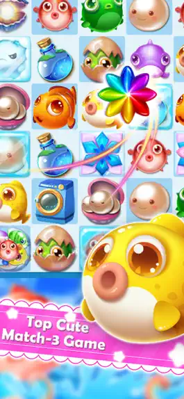 Game screenshot Charm Fish - Match 3 quest mod apk