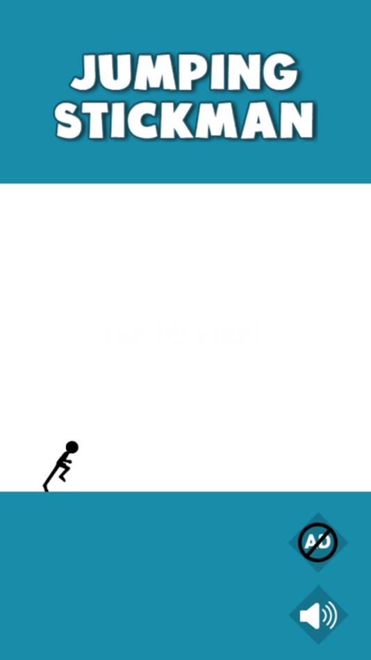 #1. Jumping Stickman (iOS) 由: Toony Box