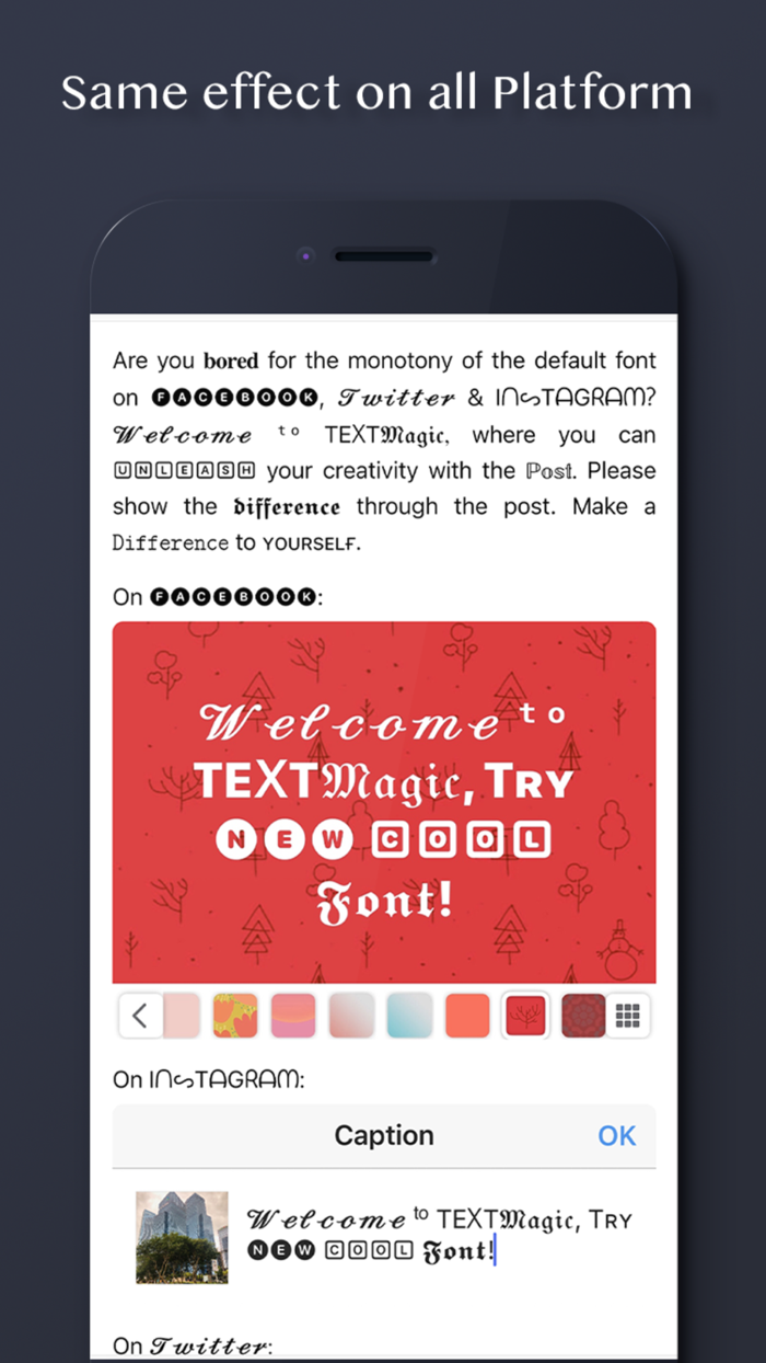 TextMagic Fancy Text Generator