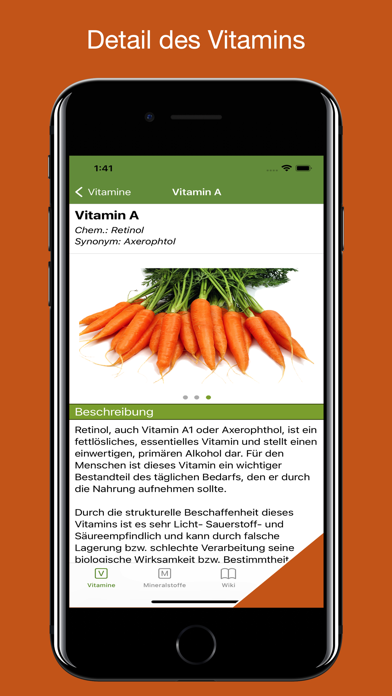 Vitamine & Mineralien Screenshot