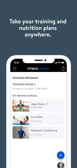 Game screenshot The Fitness Portal apk