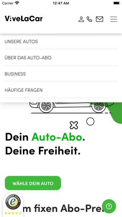 ViveLaCar Auto-Abo Screenshot