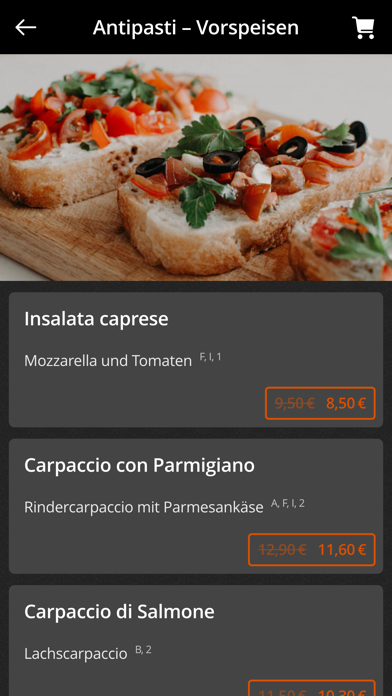 Pizzeria Etna München Screenshot
