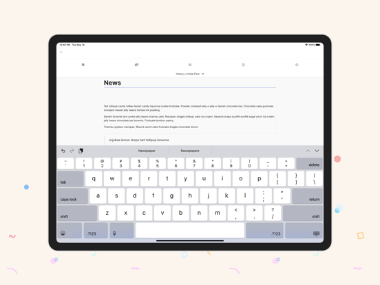 Screenshot #6 pour EasyBlog Tablet by StackIdeas