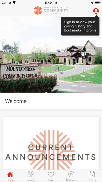 MBCC Church Screenshot