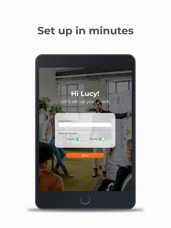 AdvancedMD TimeClock Kiosk