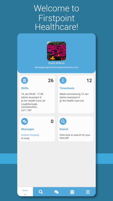 Firstpoint Healthcare Screenshot