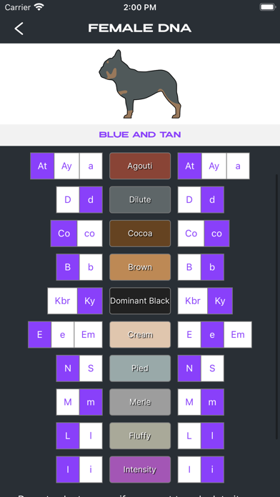 Coat Color Screenshot