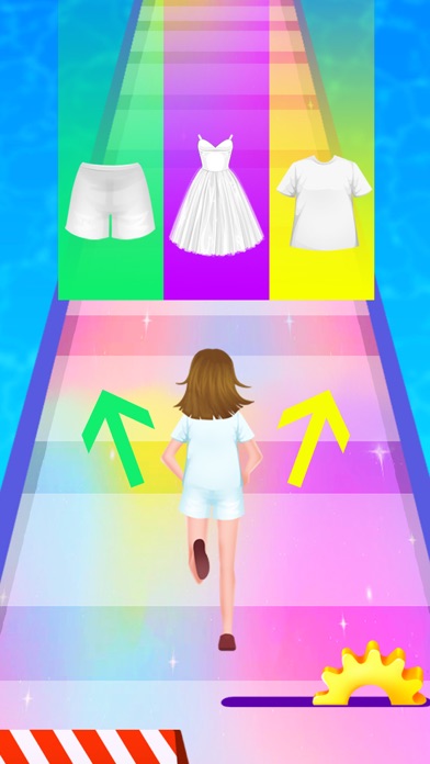 Princess Tie Dye Fashion Run Screenshot