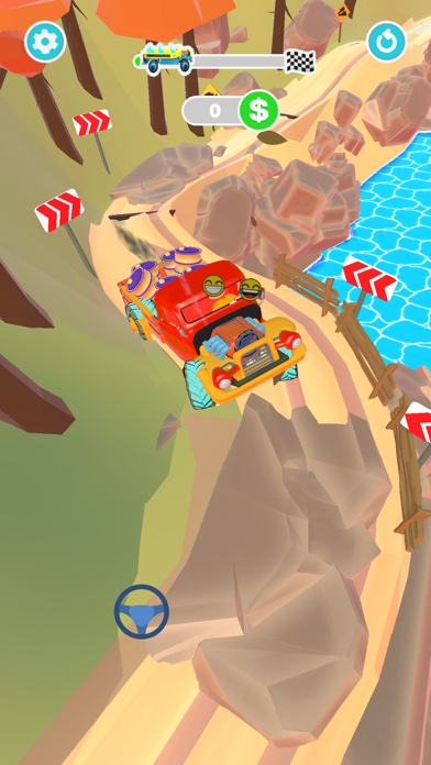 Cliff Truck 3D Screenshot