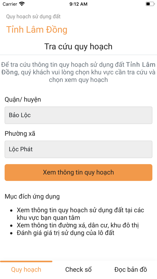 #1. Quy hoạch Lâm Đồng (iOS) 由: THACH THEN