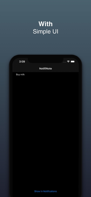 NotifiNote: Notification Notes Screenshot