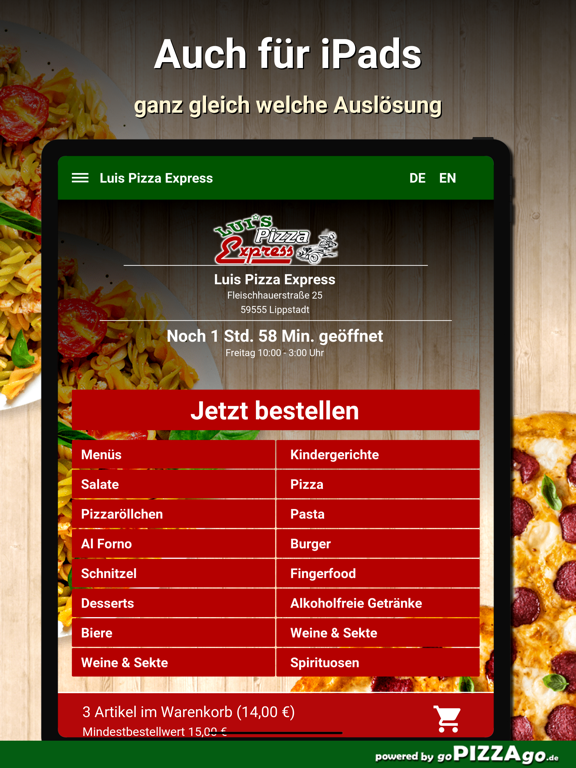 Luis Pizza Express Lippstadt | Apps | 148Apps
