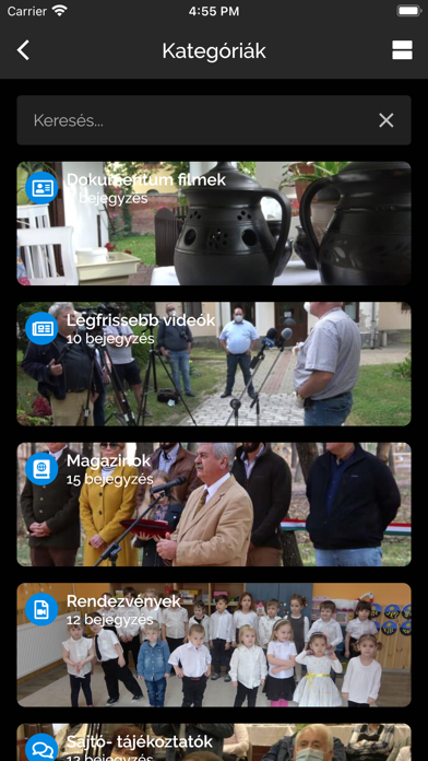 Kistérségi TV Screenshot