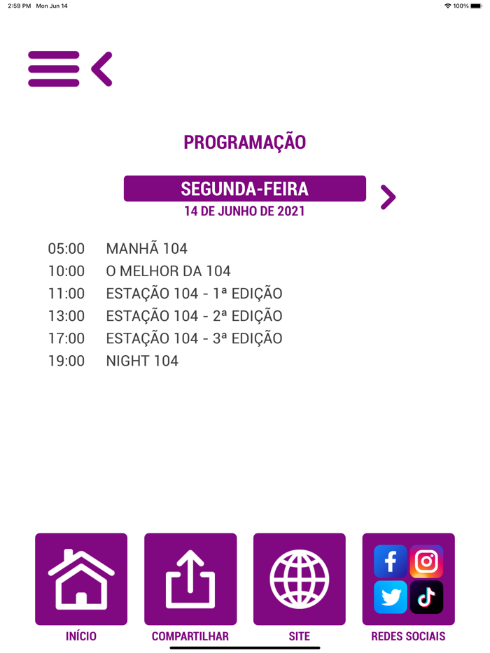 Rádio 104 FM - 1041 FM