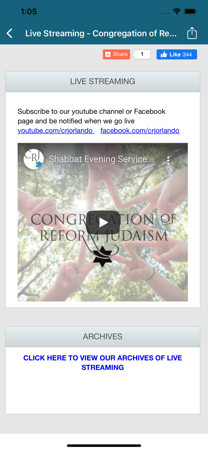 Congregation of Reform Judaism