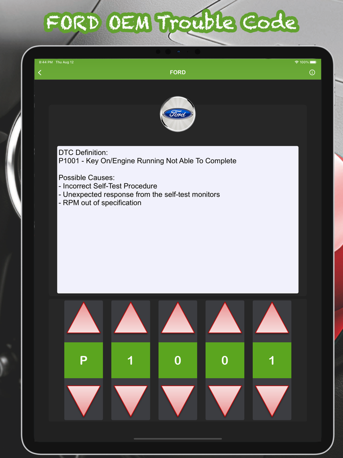 OBD2 Enhance Trouble Codes