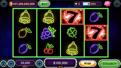 Casino games: Slot machines Screenshot