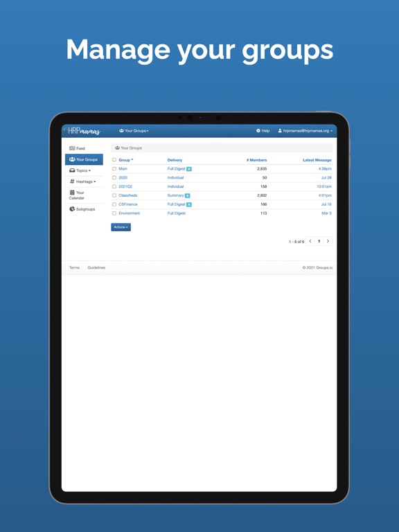 Screenshot #6 pour HRP Mamas Groups App