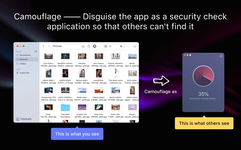 Screenshot #1 pour FileSafe