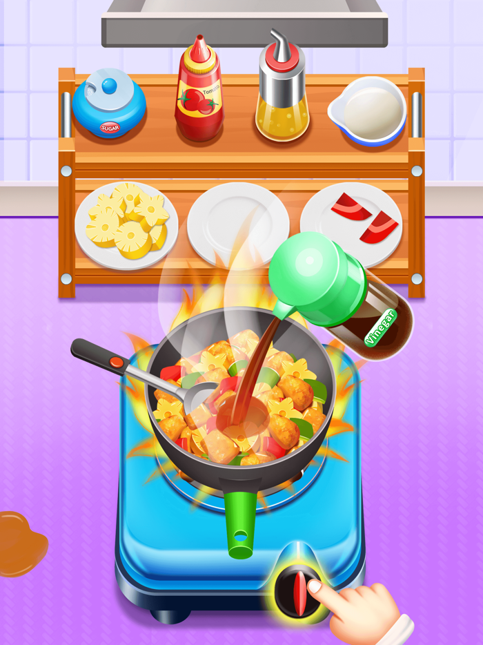 Make Fruit Food - cooking game