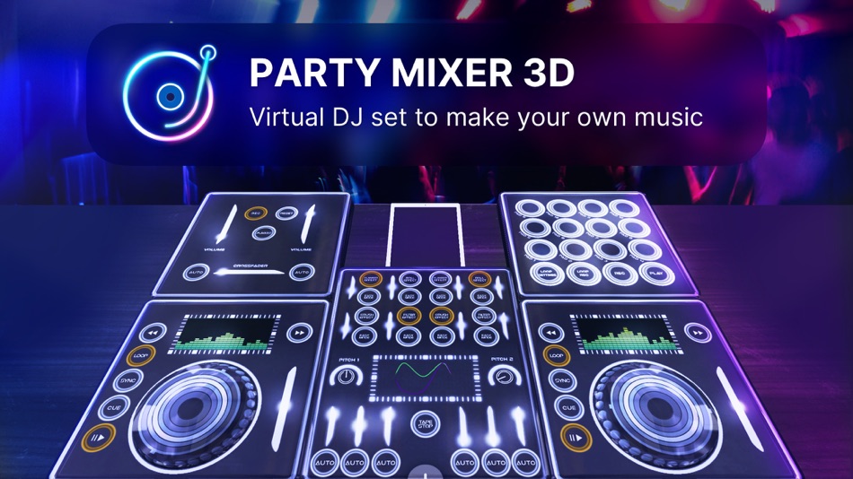 Party Mixer 3D: DJ Mix Studio - 4.2.0 - (iOS)