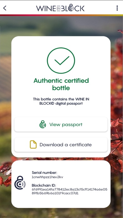 Wine in Block Screenshot
