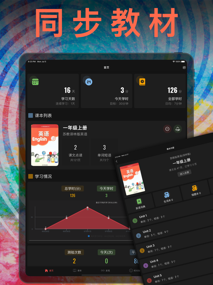 一年级英语上册 - 苏教版译林小学英语课本同步点读机