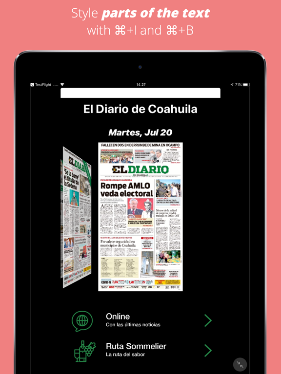 Screenshot #5 pour El Diario de Coahuila