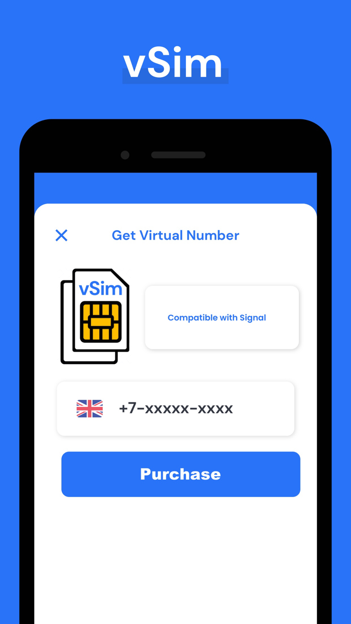 Signal Virtual Phone Number