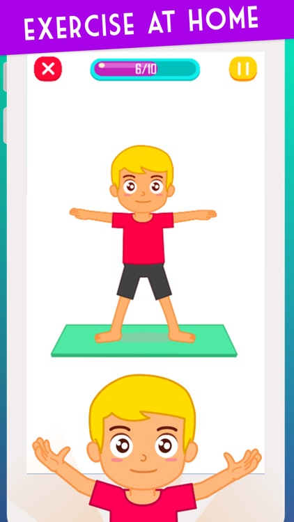 Exercise for Kids at home screenshot-6