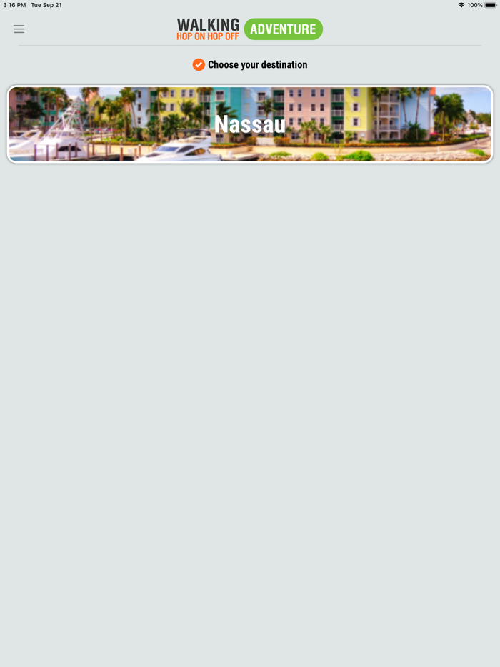 Walking Hop On and Off Adventure