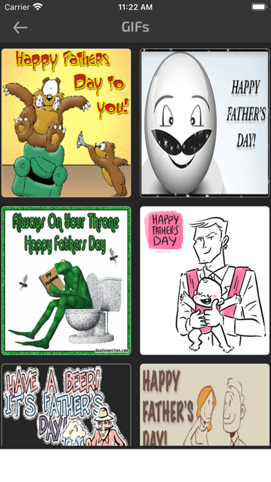 Fathers Day Wishes Frame Cards Screenshot