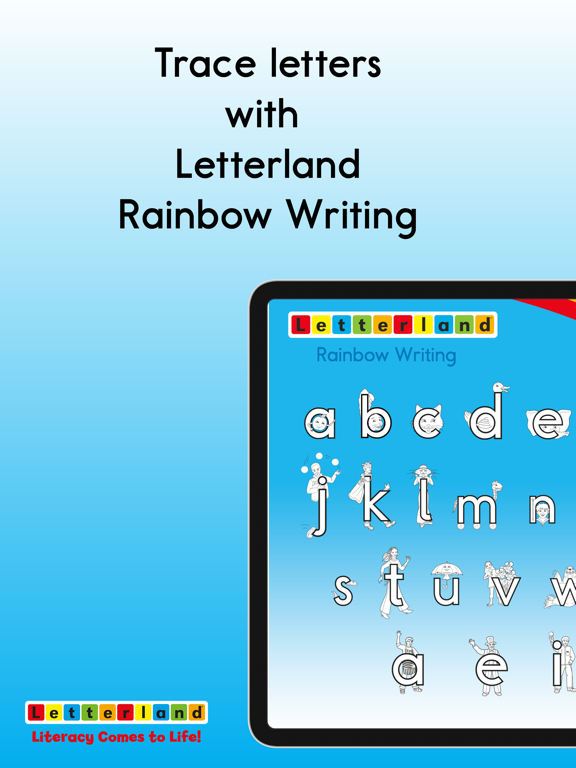 Screenshot #4 pour Letterland Rainbow Writing