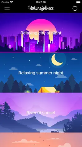 Game screenshot Naturefulness Relaxing Sounds mod apk