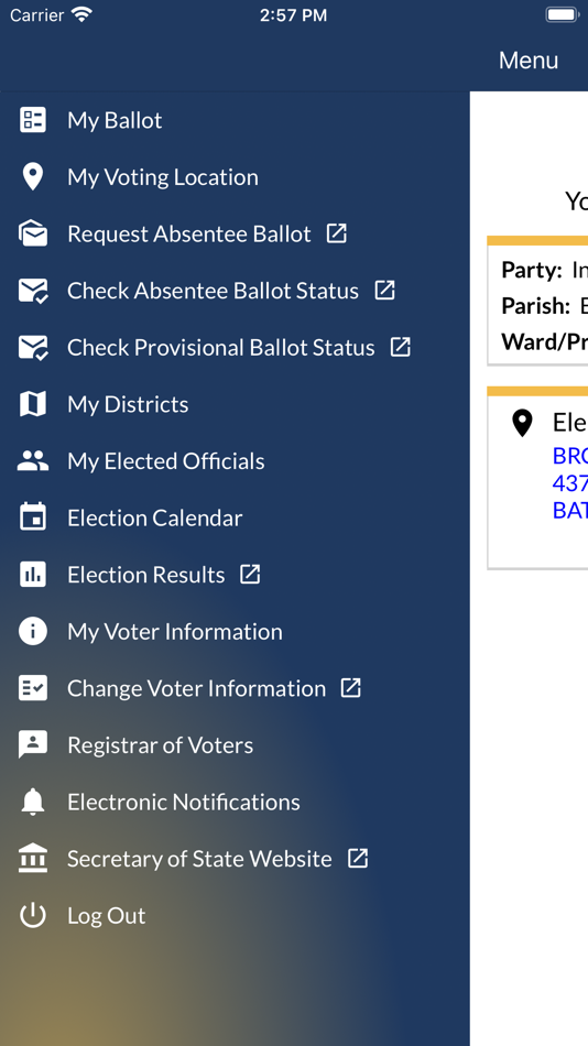 #4. GeauxVote Mobile (iOS) Podle: Louisiana Secretary of State