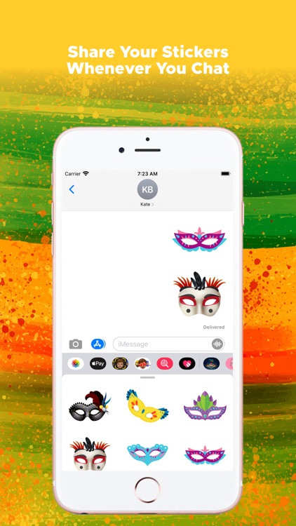 Carnival Party Emojis screenshot-3