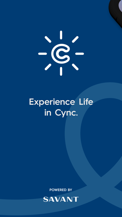 Cync (the new name of C by GE) Screenshot