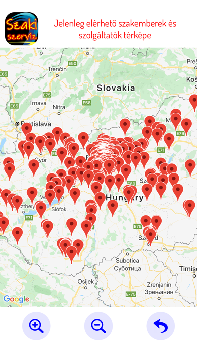 Szakiszerviz Screenshot