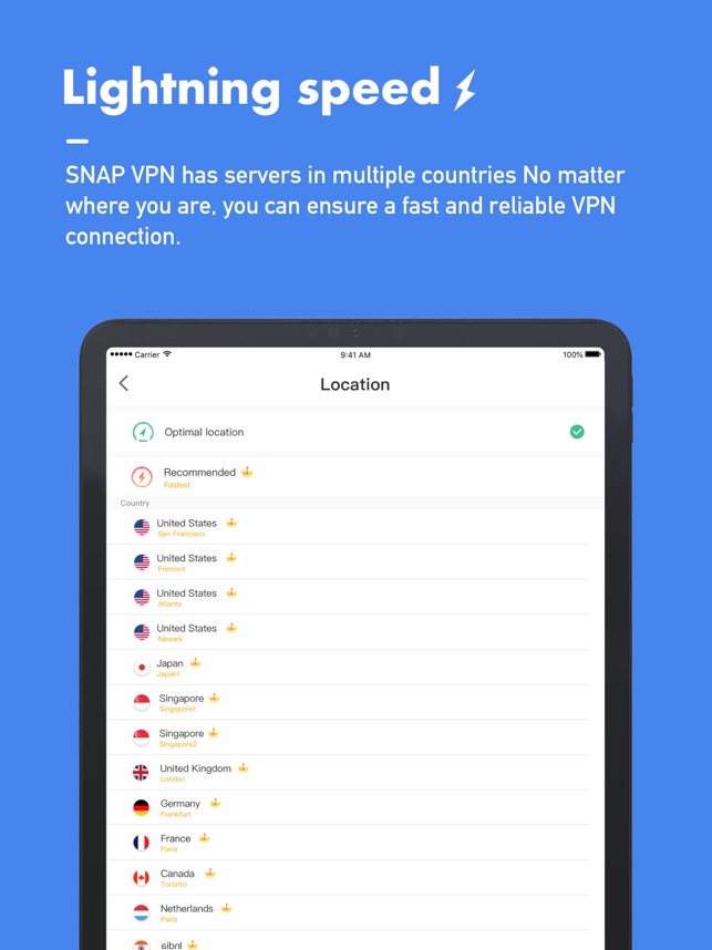 Snap VPN - Tor Private Browser